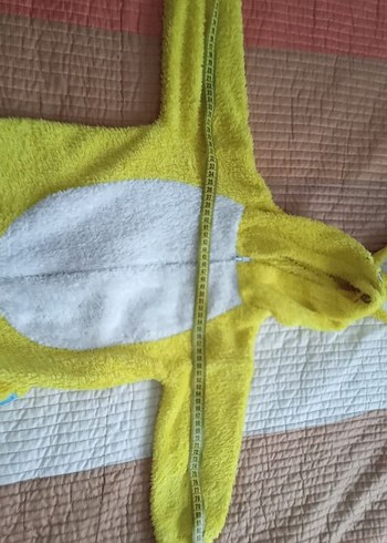 Nakışlı Sarı Çocuk tulum - Görsel 2