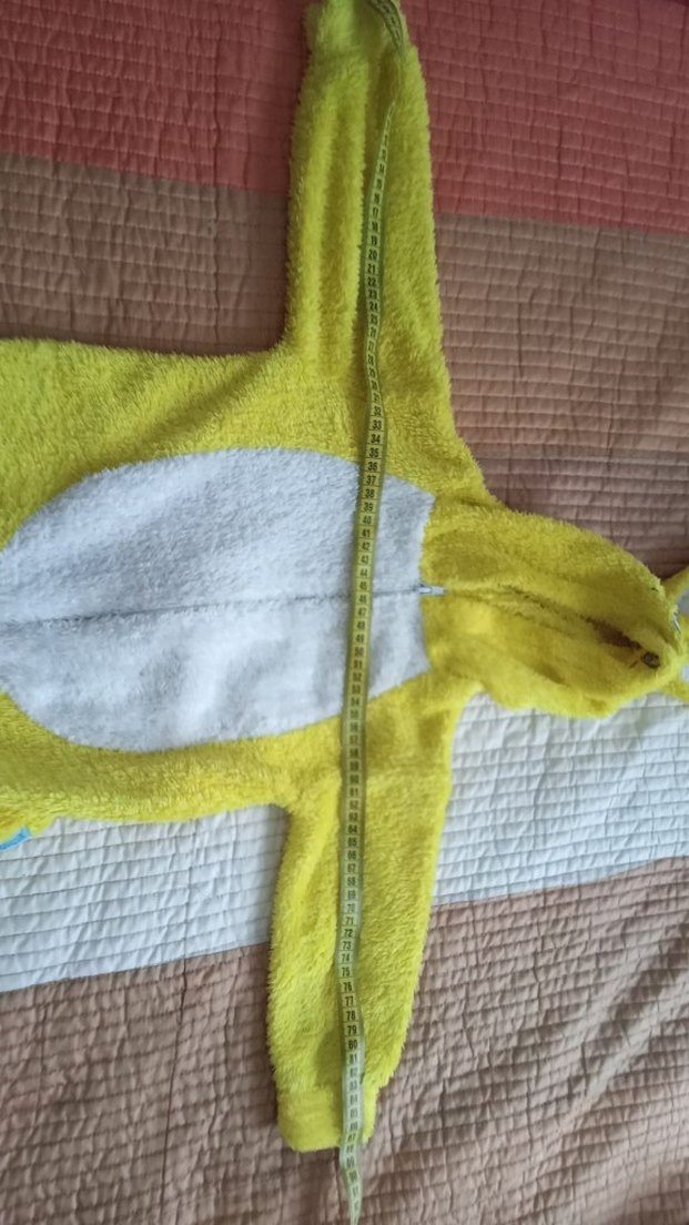 Nakışlı Sarı Çocuk tulum - Görsel 2