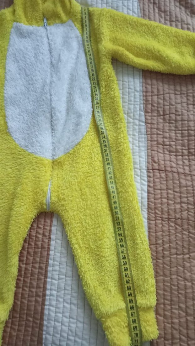 Nakışlı Sarı Çocuk tulum - Görsel 3