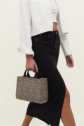 Stradivarius Stradivarius Monogram Çanta