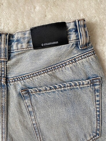 Stradivarius Wide Leg Jean - Görsel 5