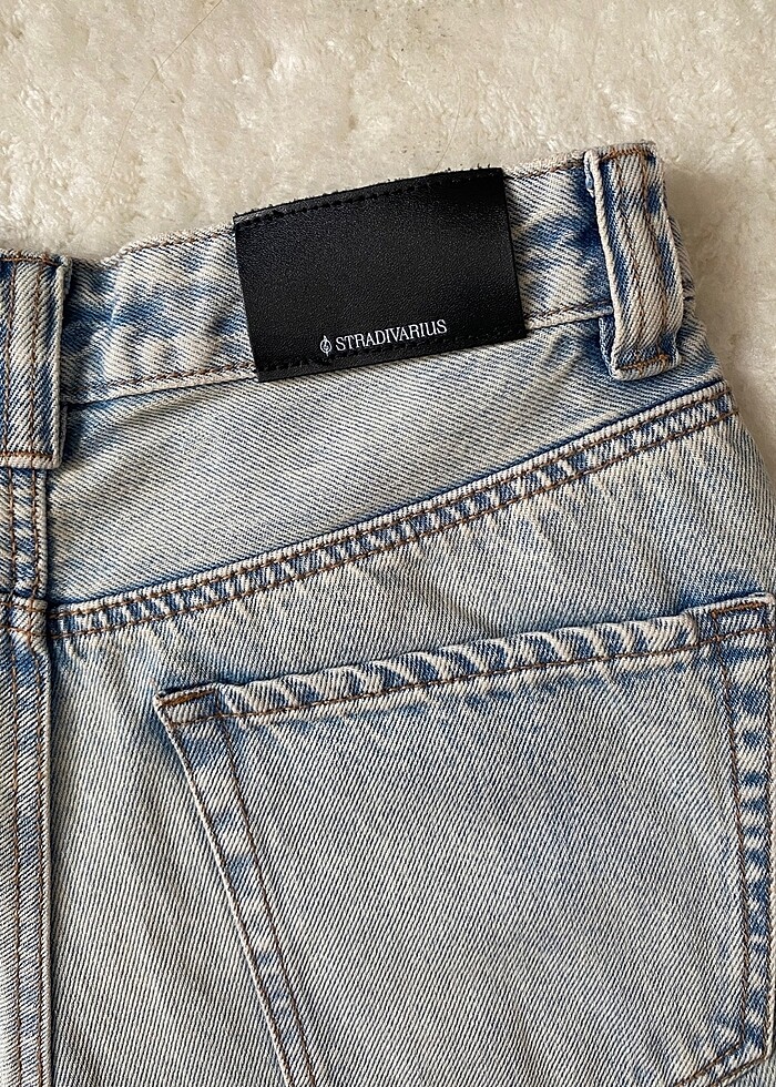 Stradivarius Wide Leg Jean - Görsel 5