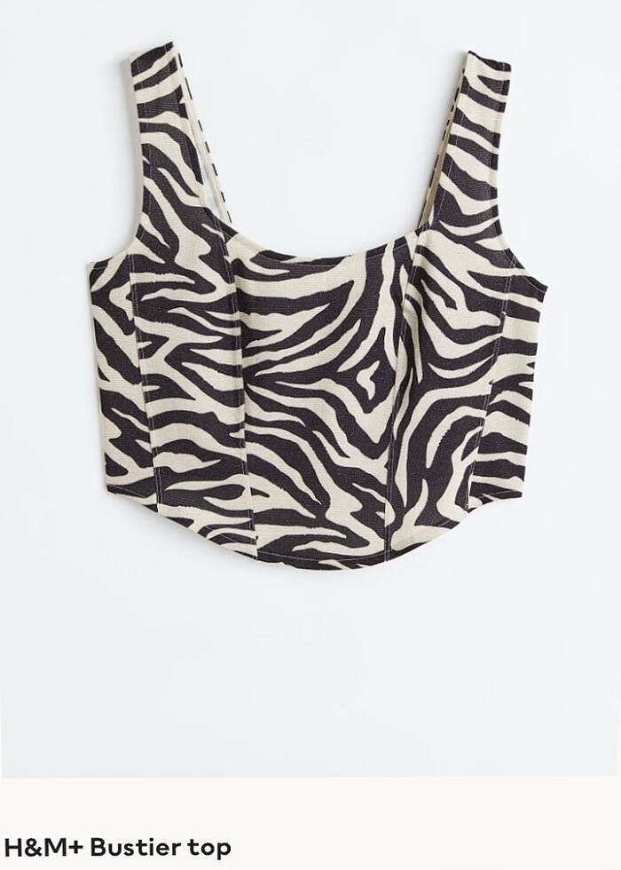H&M Korse Görünümlü Büstiyer - Görsel 3