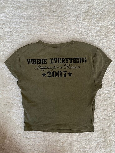 Bershka Crop Tişört - Görsel 2