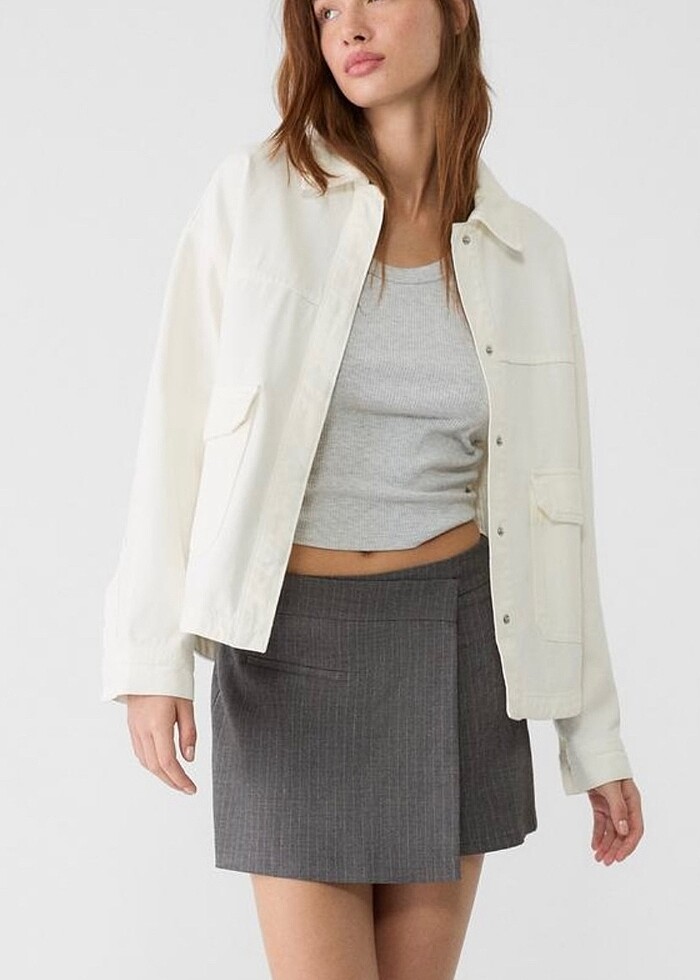 Stradivarius Utility Ceket - Görsel 2