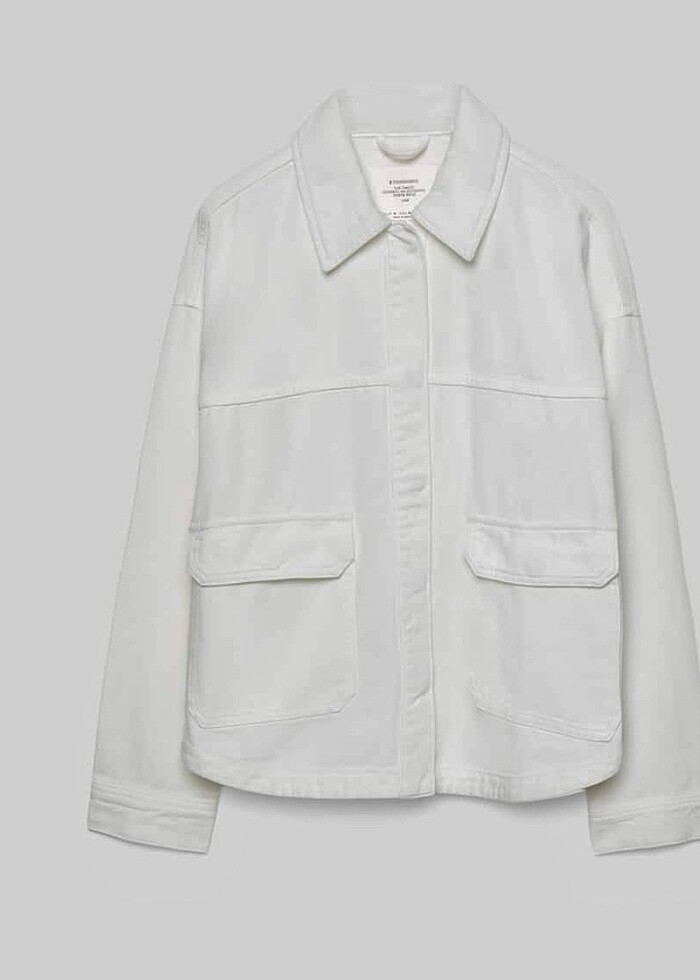 Stradivarius Utility Ceket - Görsel 4