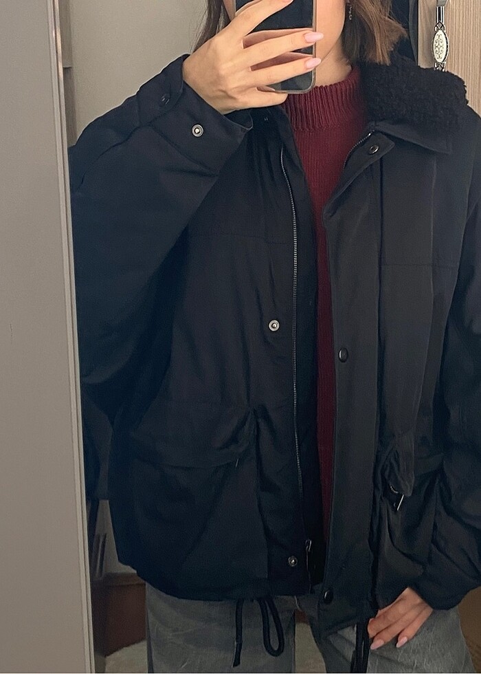 Zara Oversize Mont - Görsel 2