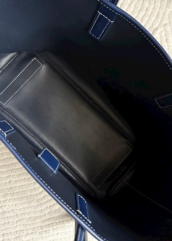 Tommy Hilfiger Lacivert Kadın Tote Çanta - Görsel 5