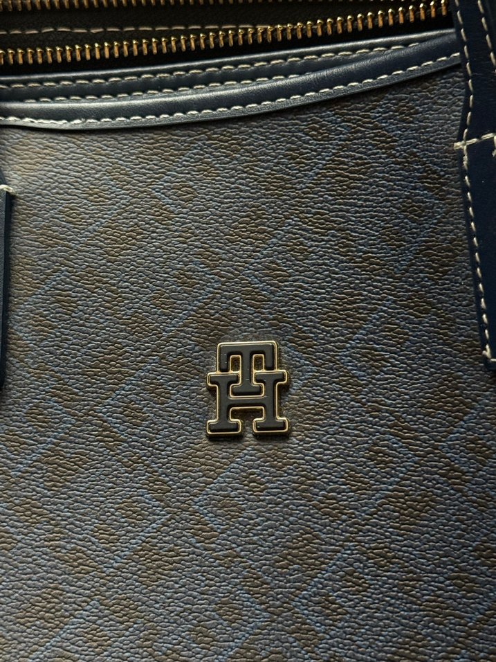 Tommy Hilfiger Lacivert Kadın Tote Çanta - Görsel 4