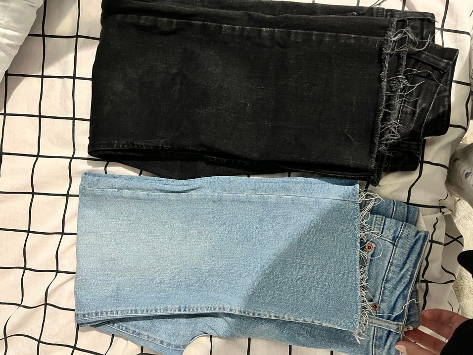 Kadın Lacivert ve Açık Mavi Denim Jean - Görsel 4