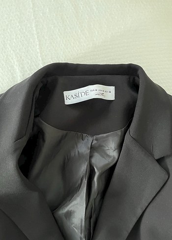 Siyah Kadın Blazer Ceket - Görsel 3