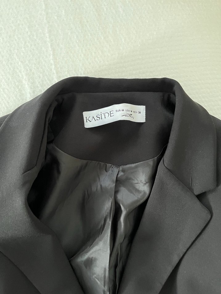 Siyah Kadın Blazer Ceket - Görsel 3