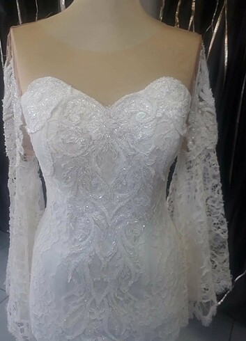 Balık model gelinlik 