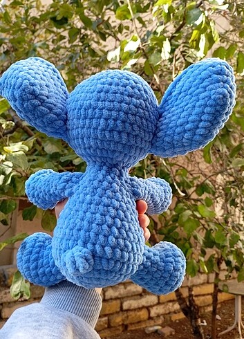 Lilo ve Stitch peluş uyku arkadaşı çizgifilm amigurumi - Görsel 2