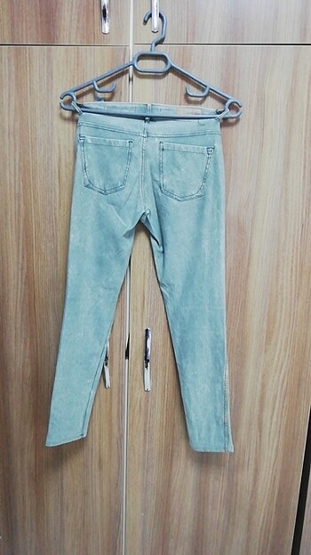Bershka Bershka haki legging