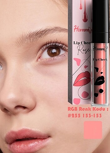 Diğer HOMM LIFE LIP & CHEEK ROSE 5 ML