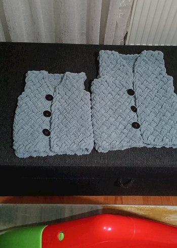 Gri Örgü Erkek Çocuk Süveter