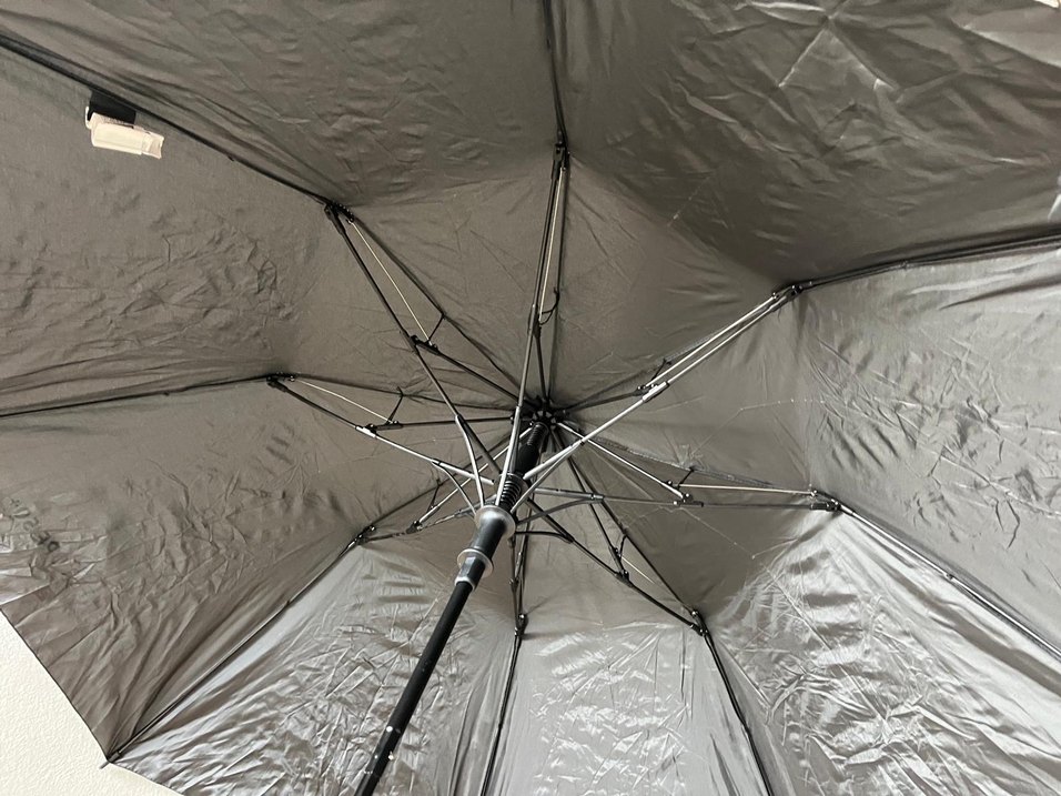 Siyah Decathlon Şemsiye Small 110 cm - Görsel 2