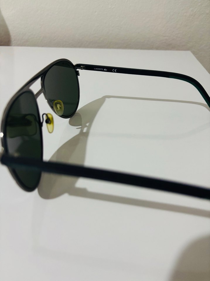 Lacoste Siyah Yeşil Orjinal Erkek Güneş Gözlüğü - Görsel 3