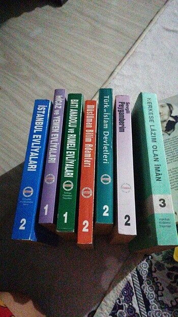 Evliyaların hayatları ıle ılgılı kıtaplar 