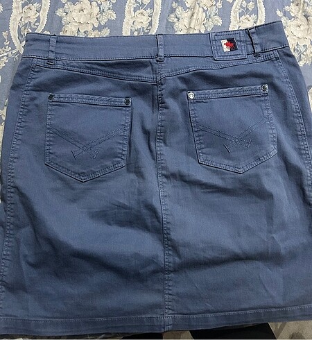 xl Beden mavi Renk Mini etek
