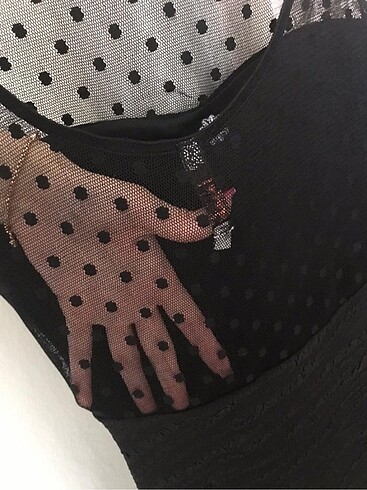 m Beden siyah Renk Bershka elbise
