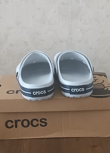 37 Beden Crocs Terlik(Gri)