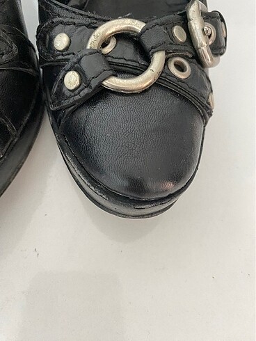 Topuklu ayakkabı siyah yazlık - Görsel 2