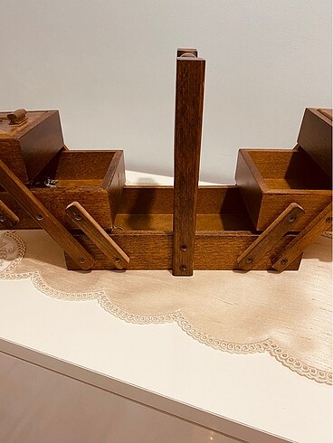 Dikiş kutusu "takı kutusu". Hobi alet kutusu - Görsel 5