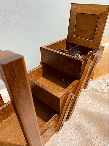 Dikiş kutusu "takı kutusu". Hobi alet kutusu - Görsel 6