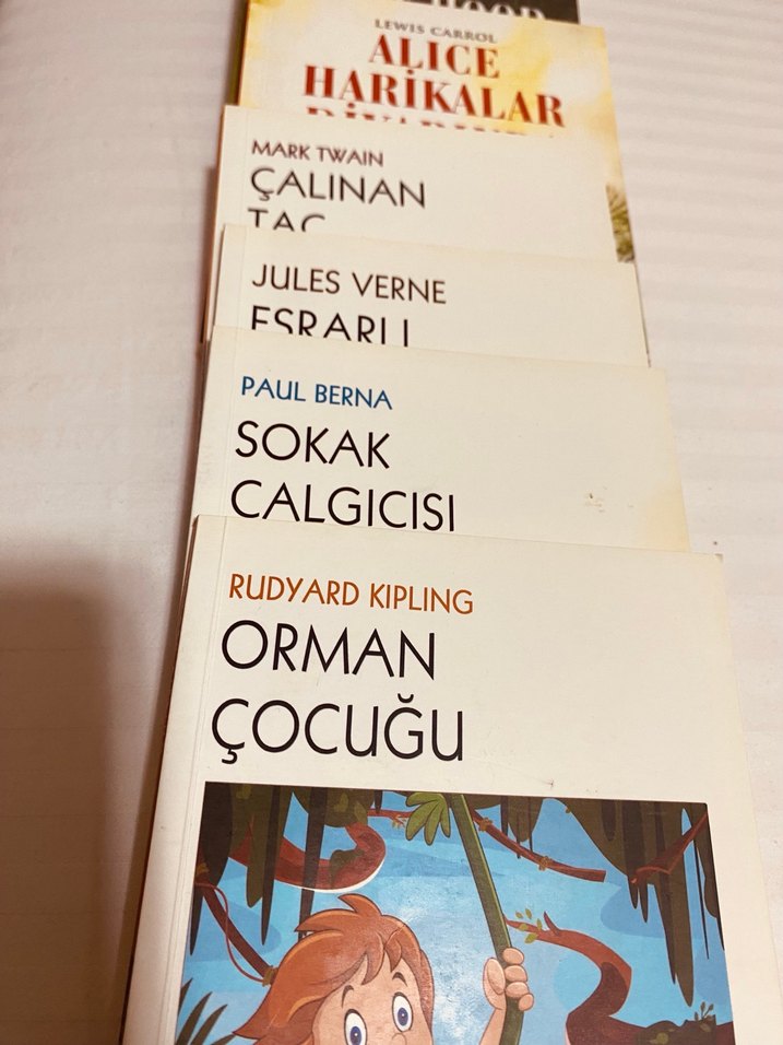 Ünlü yazarlar dan ünlü Kitaplar 
Seti 8 - adet - Görsel 4