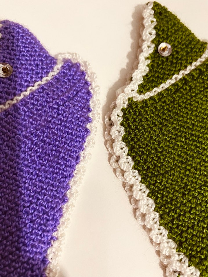 Renkli El Yapımı Örgü Balık Süsleri - Görsel 4