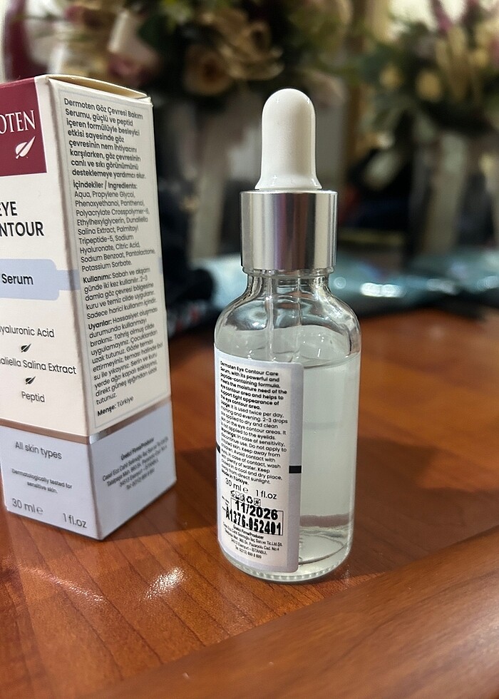 Dermoten göz serumu - Görsel 2