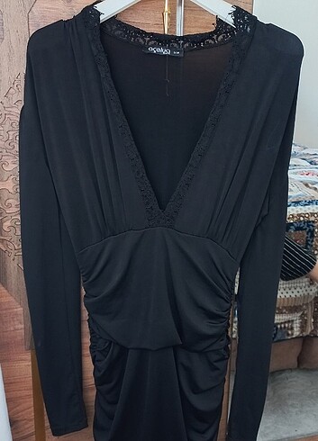 Diğer Siyah mini elbise 
