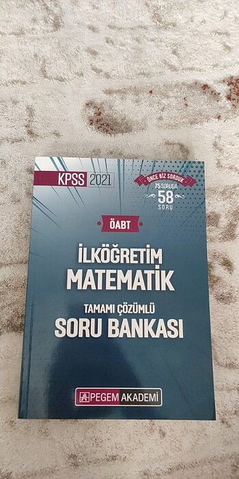 PEGEM ÖABT SORU BANKASI 