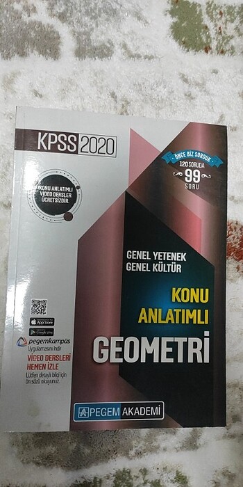 KPSS PEGEM GEOMETRİ KONU ANLATIM KİTABI 