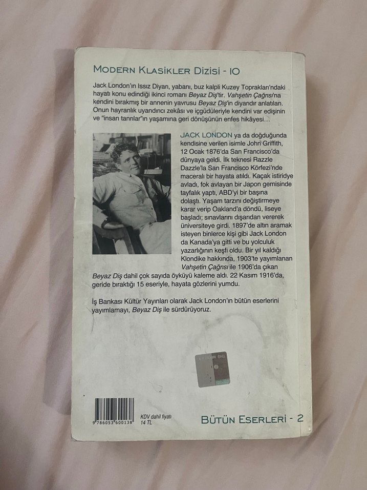 Beyaz Diş - Jack London - Görsel 2