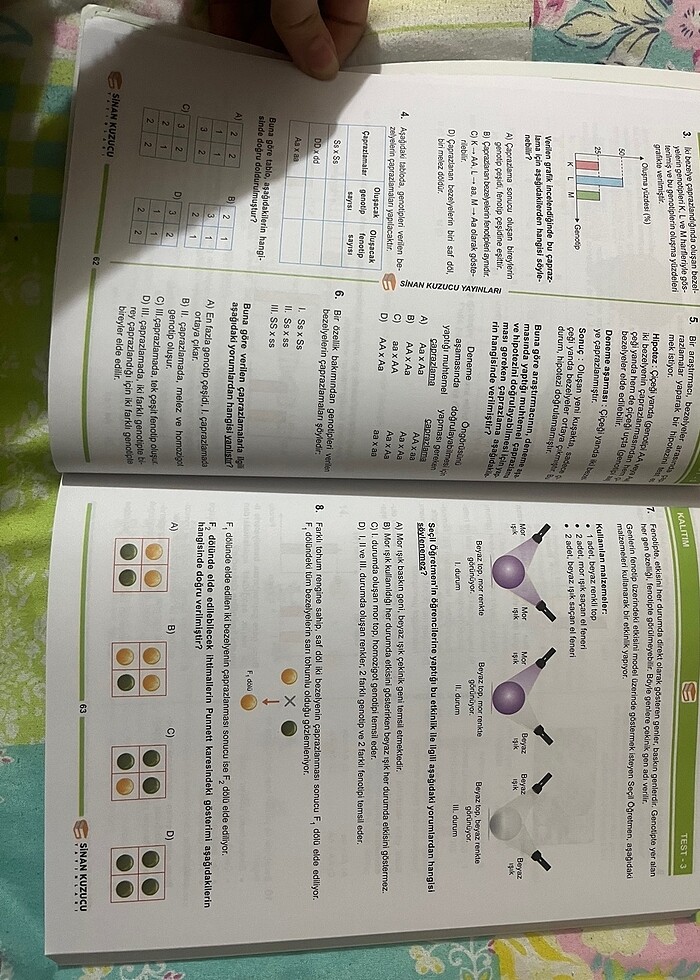 8. Sınıf Fen bilimleri soru bankası - Görsel 5