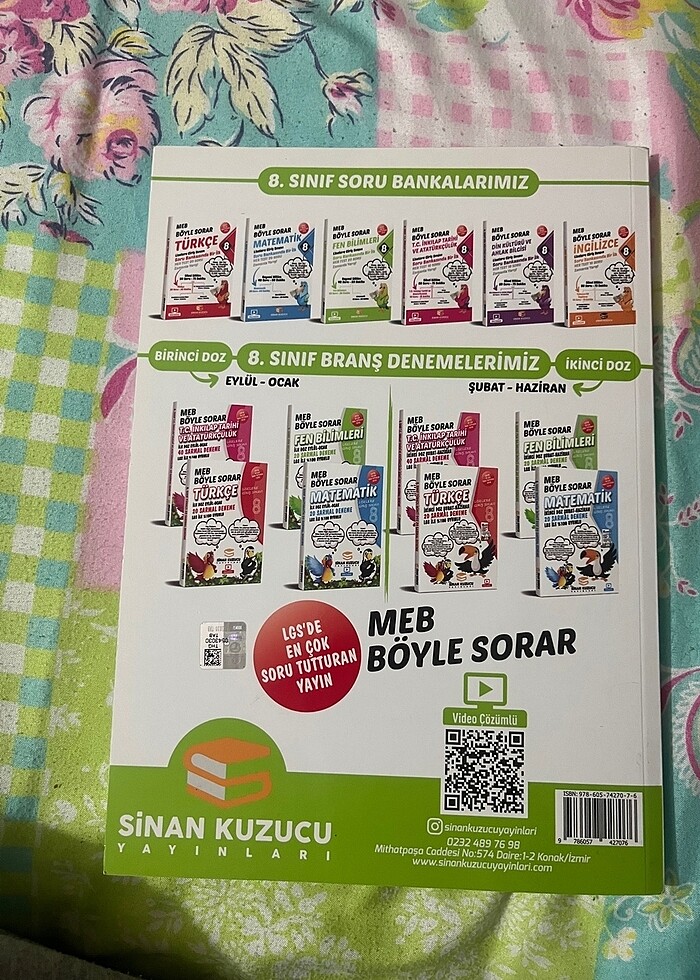 8. Sınıf Fen bilimleri soru bankası - Görsel 2