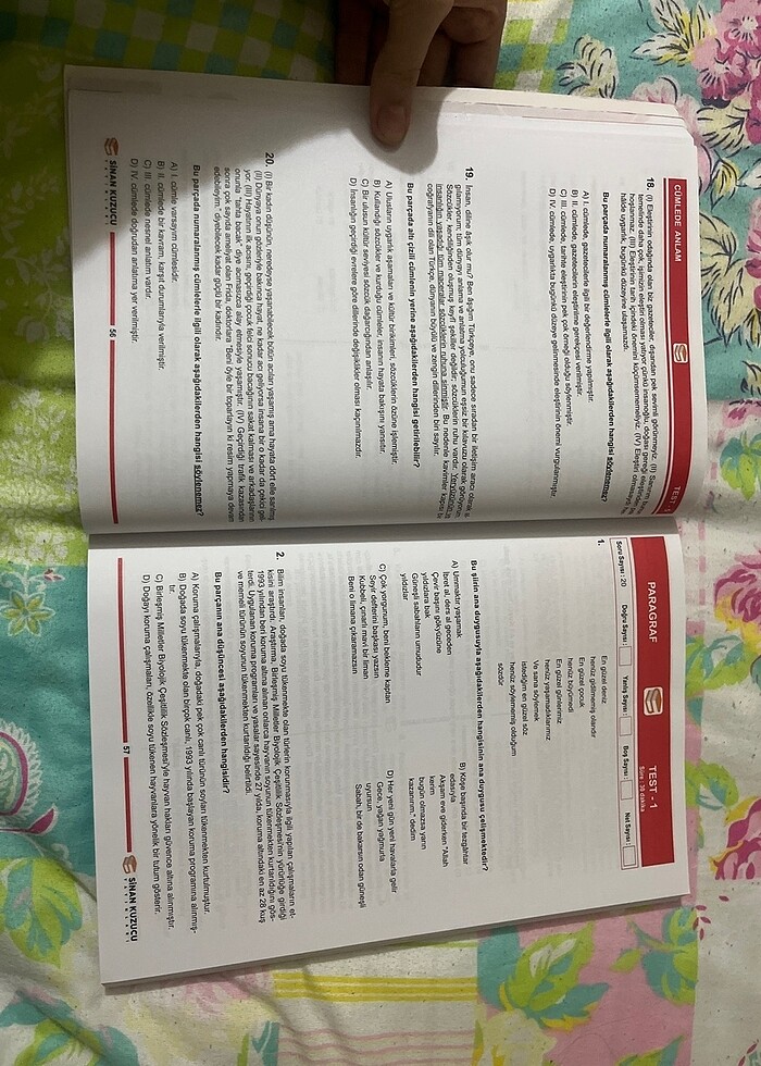 8. SınıfTürkçe soru bankası - Görsel 4