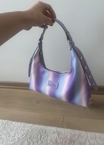 Parlak Mor Tie-Dye Kadın Çanta - Görsel 3