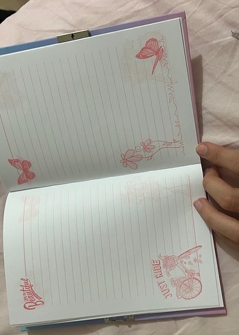 Pastel Renkli Unicorn Tasarımlı Defter - Görsel 6