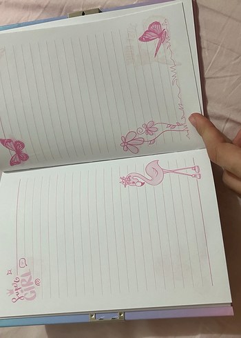 Pastel Renkli Unicorn Tasarımlı Defter - Görsel 4