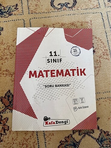 Kafa Dengi yayınları 11.sınıf Matematik Soru Bankası