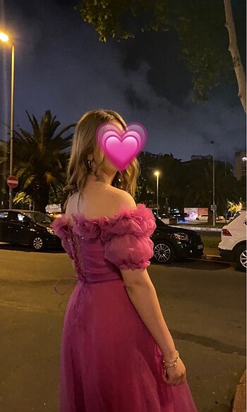 m Beden pembe Renk Pembe Elbise