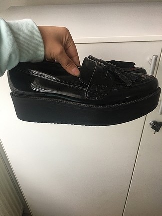 37 Beden Siyah ayakkabı 