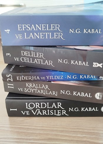 N.G. Kabal Kitap Seti - Efsaneler ve Lanetler
