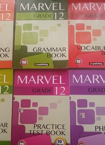 yds publishing marvel 12.sınıf seti