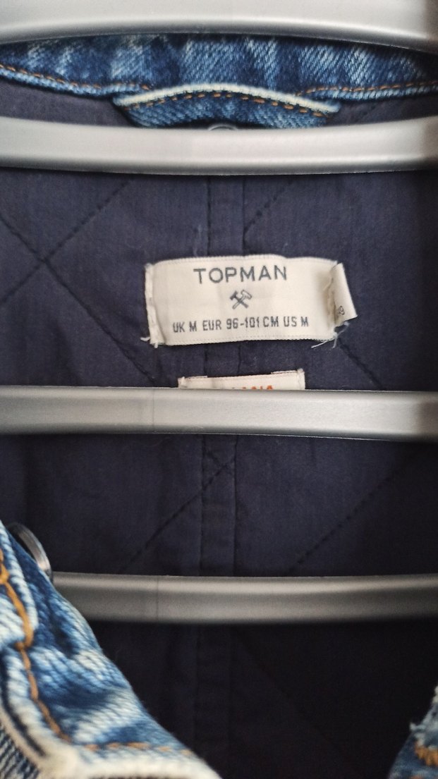 Topshop un erkek bölümü Topman e ait. Çok kalın kaliteli ceket - Görsel 2