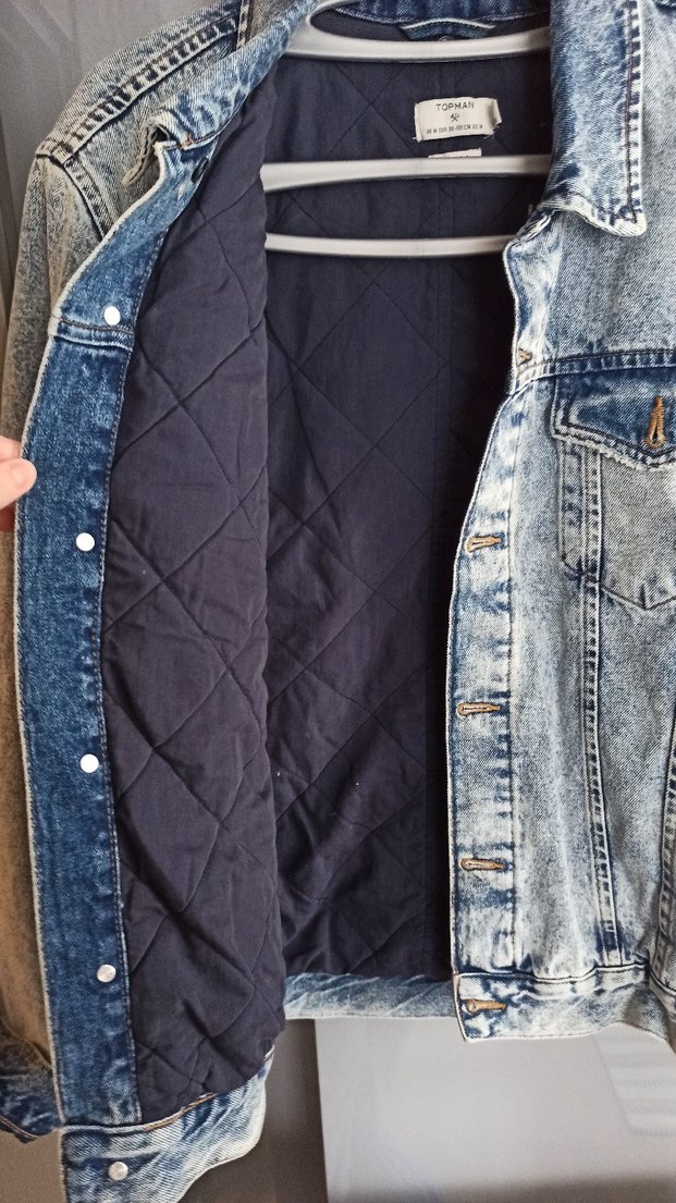 Topshop un erkek bölümü Topman e ait. Çok kalın kaliteli ceket - Görsel 3